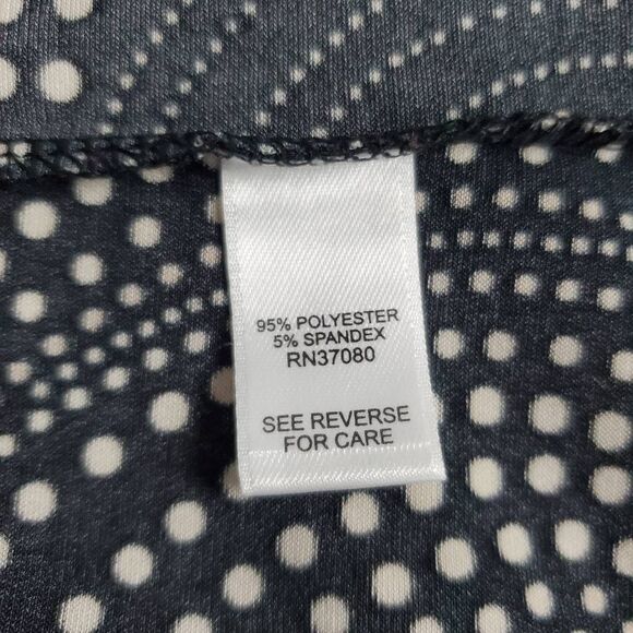 EST. 1946 Women’s Navy White Dot Print Sleeveless Blouse Top L - Picture 9 of 10